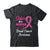 Breast Cancer Fighter Awareness Sister Of A Warrior Shirt & Tank Top | teecentury