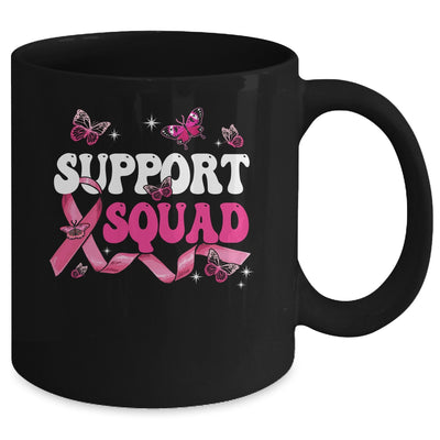 Breast Cancer Support Squad Breast Cancer Awareness Warrior Mug | teecentury