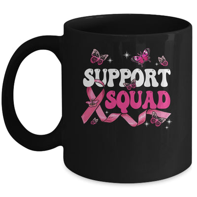 Breast Cancer Support Squad Breast Cancer Awareness Warrior Mug | teecentury