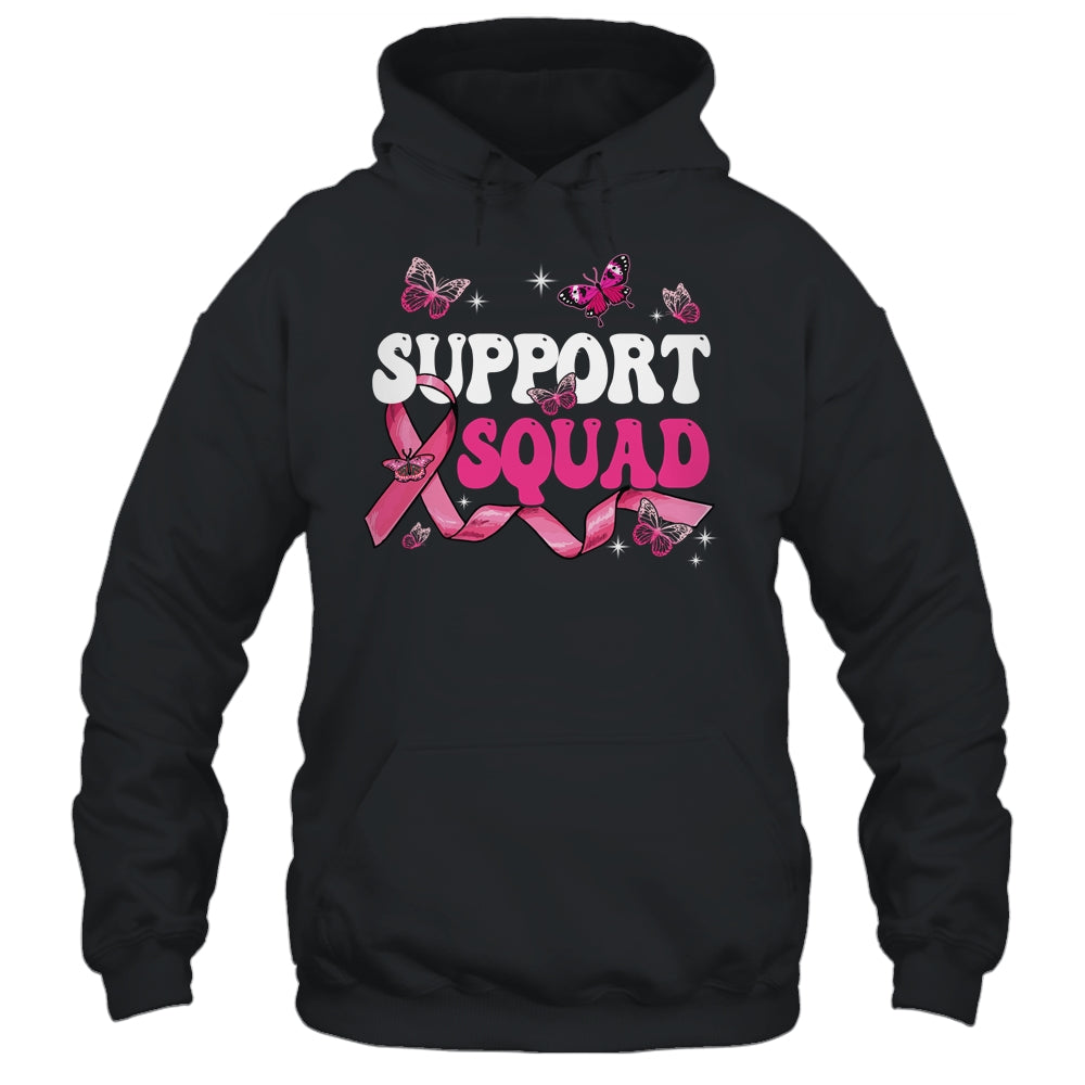 Breast Cancer Support Squad Breast Cancer Awareness Warrior Shirt & Tank Top | teecentury