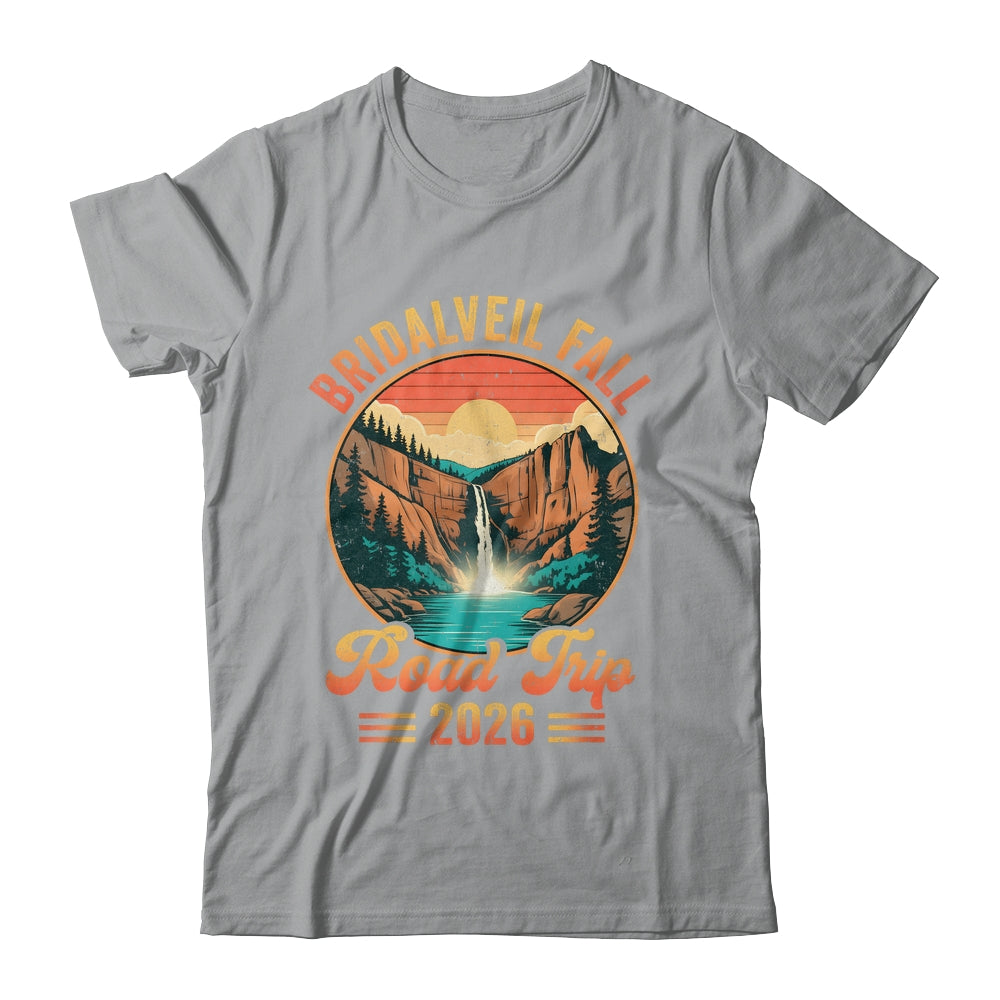 Bridalveil Fall Road Trip 2026 Summer Vacation Family Matching Shirt & Tank Top | teecentury