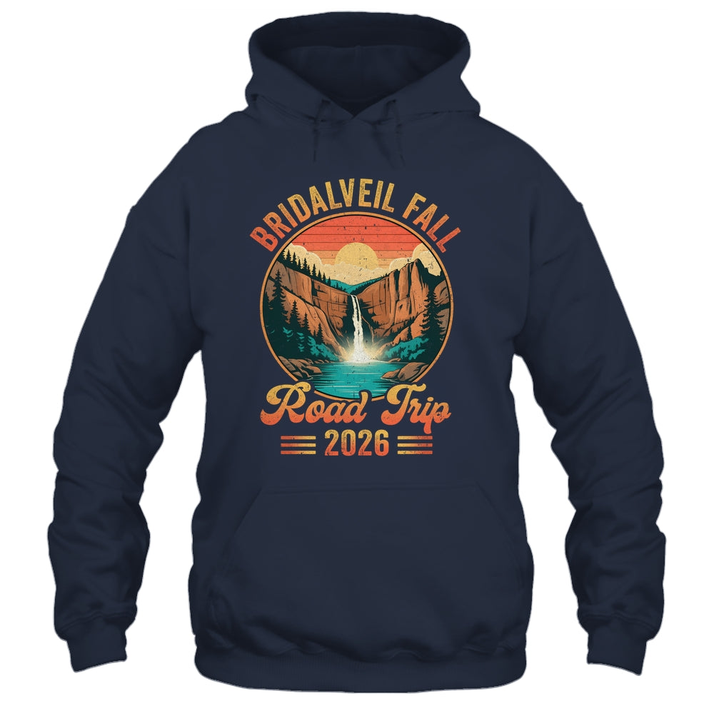 Bridalveil Fall Road Trip 2026 Summer Vacation Family Matching Shirt & Tank Top | teecentury
