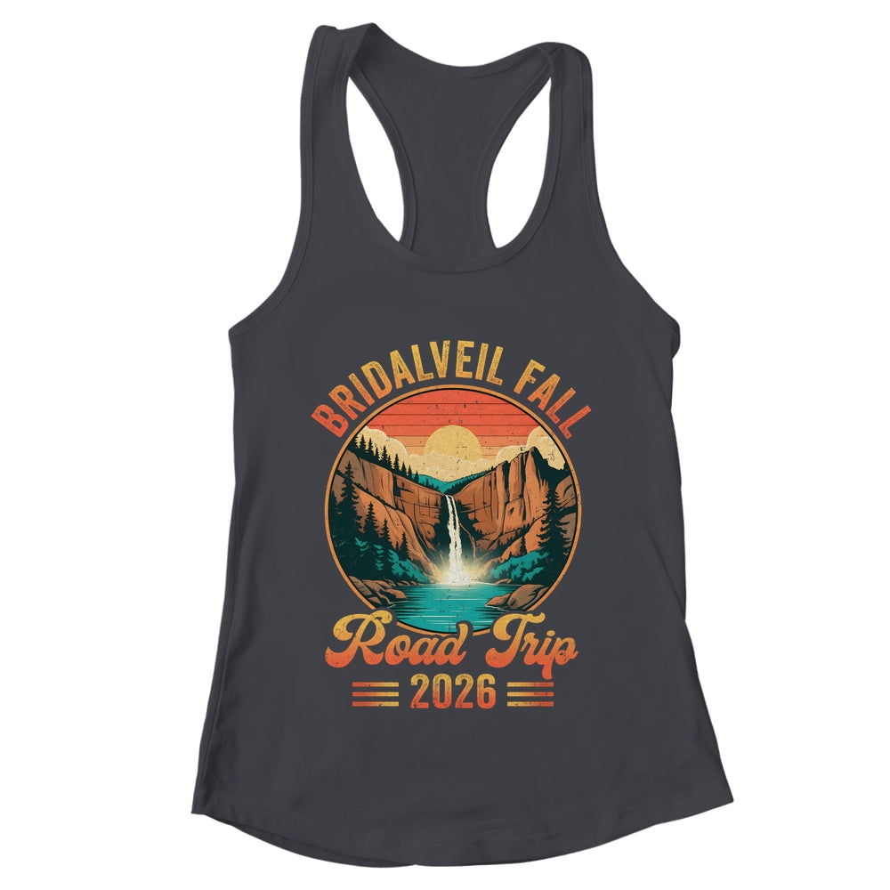 Bridalveil Fall Road Trip 2026 Summer Vacation Family Matching Shirt & Tank Top | teecentury