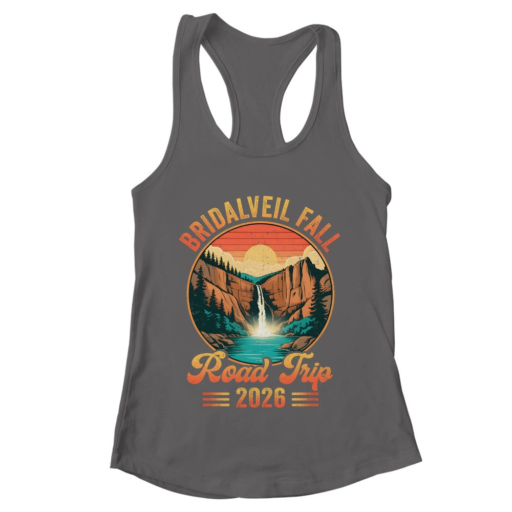 Bridalveil Fall Road Trip 2026 Summer Vacation Family Matching Shirt & Tank Top | teecentury