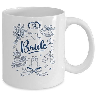 Bride Future Mrs Bow Bridal Party Wedding Bachelorette Mug | teecentury