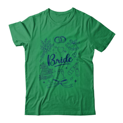 Bride Future Mrs Bow Bridal Party Wedding Bachelorette Shirt & Hoodie | teecentury