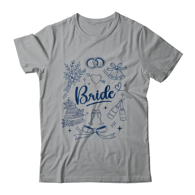 Bride Future Mrs Bow Bridal Party Wedding Bachelorette Shirt & Hoodie | teecentury