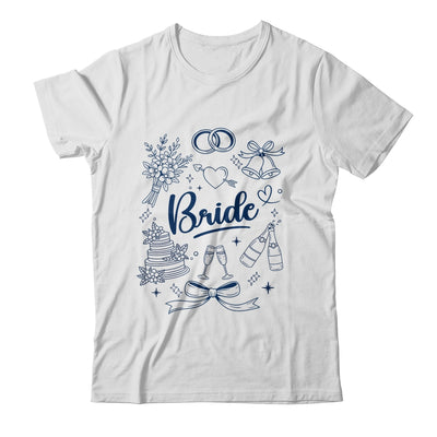 Bride Future Mrs Bow Bridal Party Wedding Bachelorette Shirt & Hoodie | teecentury