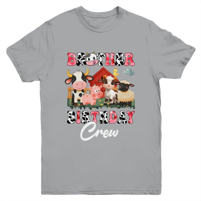 Brother Birthday Crew Farm Cow Birthday Boy Girl Family Youth Shirt | teecentury