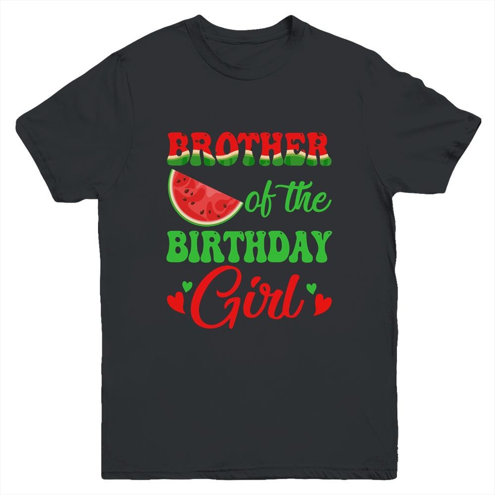 Brother Birthday One In A Melon Watermelon Birthday Girl Youth Shirt | teecentury