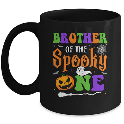 Brother Halloween 1st Birthday Boy Matching Family Spooky Mug | teecentury