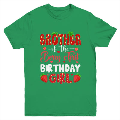 Brother Of The Berry First Birthday Of Girl Strawberry Youth Shirt | teecentury