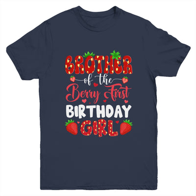 Brother Of The Berry First Birthday Of Girl Strawberry Youth Shirt | teecentury