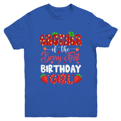 Brother Of The Berry First Birthday Of Girl Strawberry Youth Shirt | teecentury