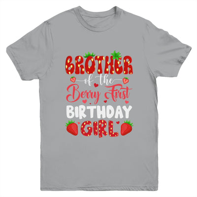 Brother Of The Berry First Birthday Of Girl Strawberry Youth Shirt | teecentury