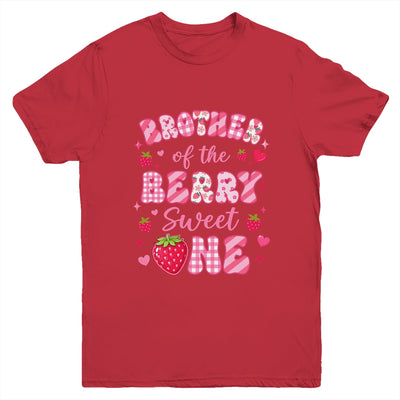 Brother Of The Berry Sweet One Strawberry First Birthday Youth Shirt | teecentury