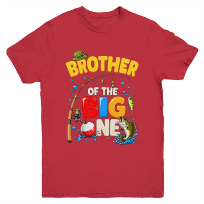 Brother Of The Big One Fishing Birthday Boy Family Party Youth Shirt | teecentury