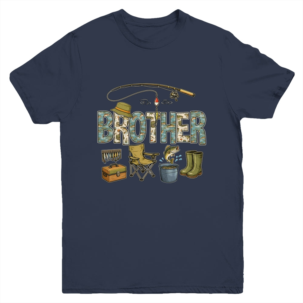 Brother Of The Big One Fishing O-Fish-Ally 1St Birthday Youth Shirt | teecentury