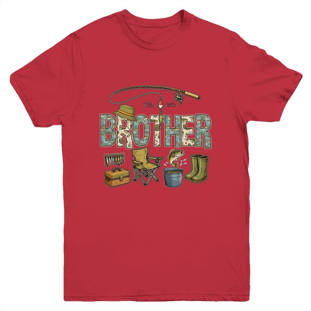 Brother Of The Big One Fishing O-Fish-Ally 1St Birthday Youth Shirt | teecentury