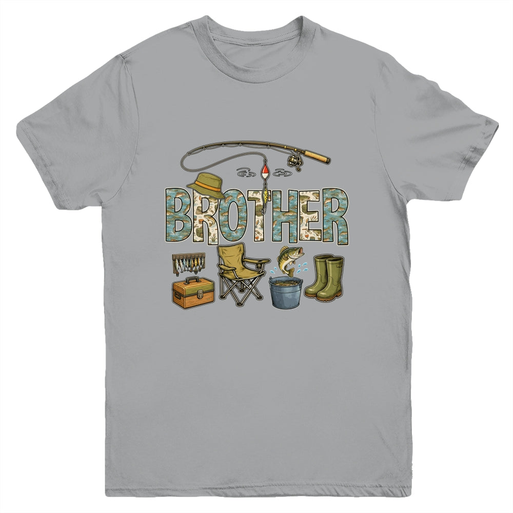 Brother Of The Big One Fishing O-Fish-Ally 1St Birthday Youth Shirt | teecentury