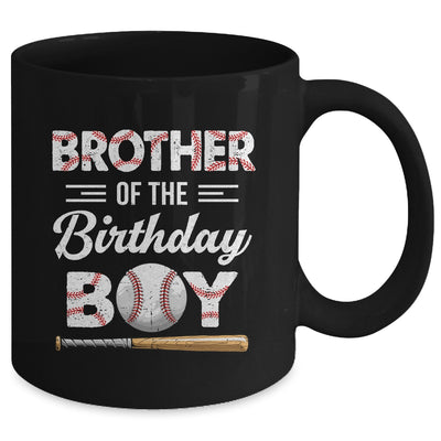 Brother Of The Birthday Boy Baseball Matching Family Party Mug | teecentury