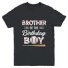 Brother Of The Birthday Boy Baseball Matching Family Party Youth Shirt | teecentury