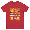 Brother Of The Birthday Boy Construction Matching Family Youth Shirt | teecentury