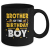 Brother Of The Birthday Boy Construction Worker Party Mug | teecentury
