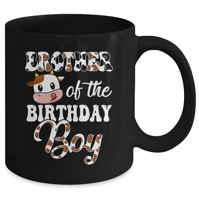 Brother Of The Birthday Boy Cow Farm 1st Birthday Boy Mug | teecentury