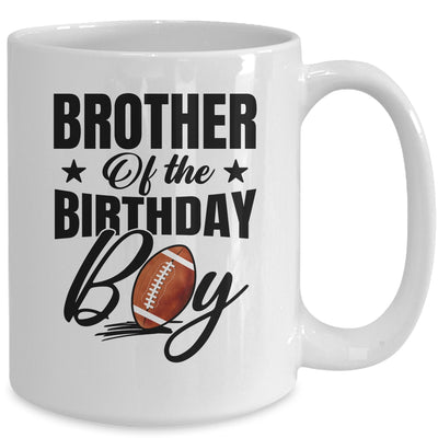 Brother Of The Birthday Boy Football 1st Birthday Party Mug | teecentury