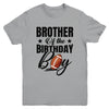 Brother Of The Birthday Boy Football 1st Birthday Party Youth Shirt | teecentury