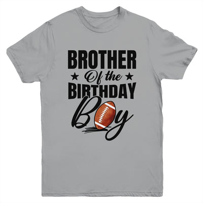 Brother Of The Birthday Boy Football 1st Birthday Party Youth Shirt | teecentury