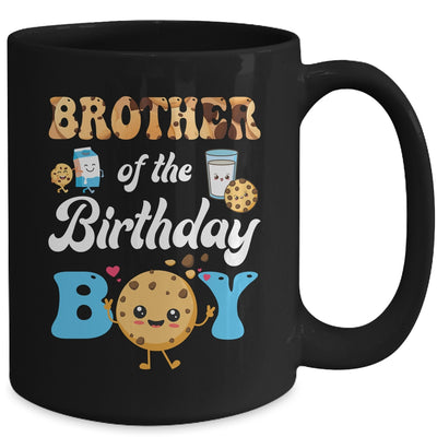 Brother Of The Birthday Boy Milk And Cookies 1st Birthday Mug | teecentury