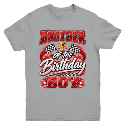 Brother Of The Birthday Boy Race Car Family Pit Crew Youth Shirt | teecentury