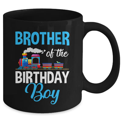 Brother Of The Birthday Boy Railroad Train Theme Lover Mug | teecentury