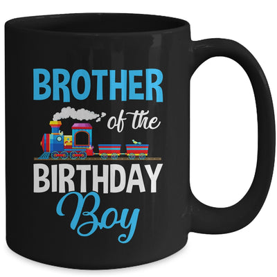 Brother Of The Birthday Boy Railroad Train Theme Lover Mug | teecentury