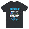 Brother Of The Birthday Boy Railroad Train Theme Lover Youth Shirt | teecentury