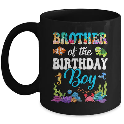 Brother Of The Birthday Boy Sea Fish Ocean Aquarium Party Mug | teecentury