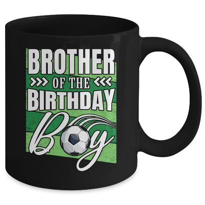 Brother Of The Birthday Boy Soccer Birthday Soccer Player Mug | teecentury