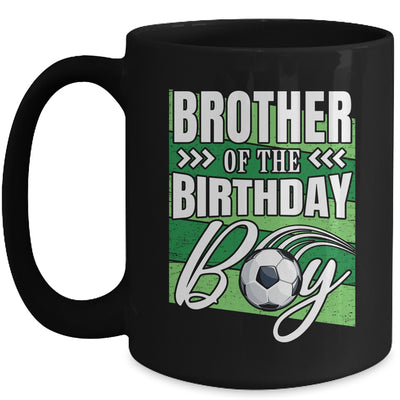 Brother Of The Birthday Boy Soccer Birthday Soccer Player Mug | teecentury