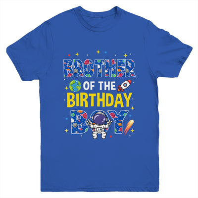Brother Of The Birthday Boy Space Astronaut Family Birthday Youth Shirt | teecentury