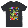 Brother Of The Birthday Boy T-Rex Funny Dinosaur Boy Party Youth Shirt | teecentury