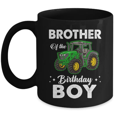 Brother Of The Birthday Boy Tractors Farm Party Farmer Mug | teecentury