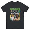 Brother Of The Birthday Boy Wild Zoo Theme Safari Party Youth Shirt | teecentury