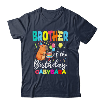 Brother Of The Birthday Capybara Girl Bday Party Family Shirt & Hoodie | teecentury