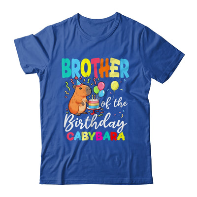 Brother Of The Birthday Capybara Girl Bday Party Family Shirt & Hoodie | teecentury