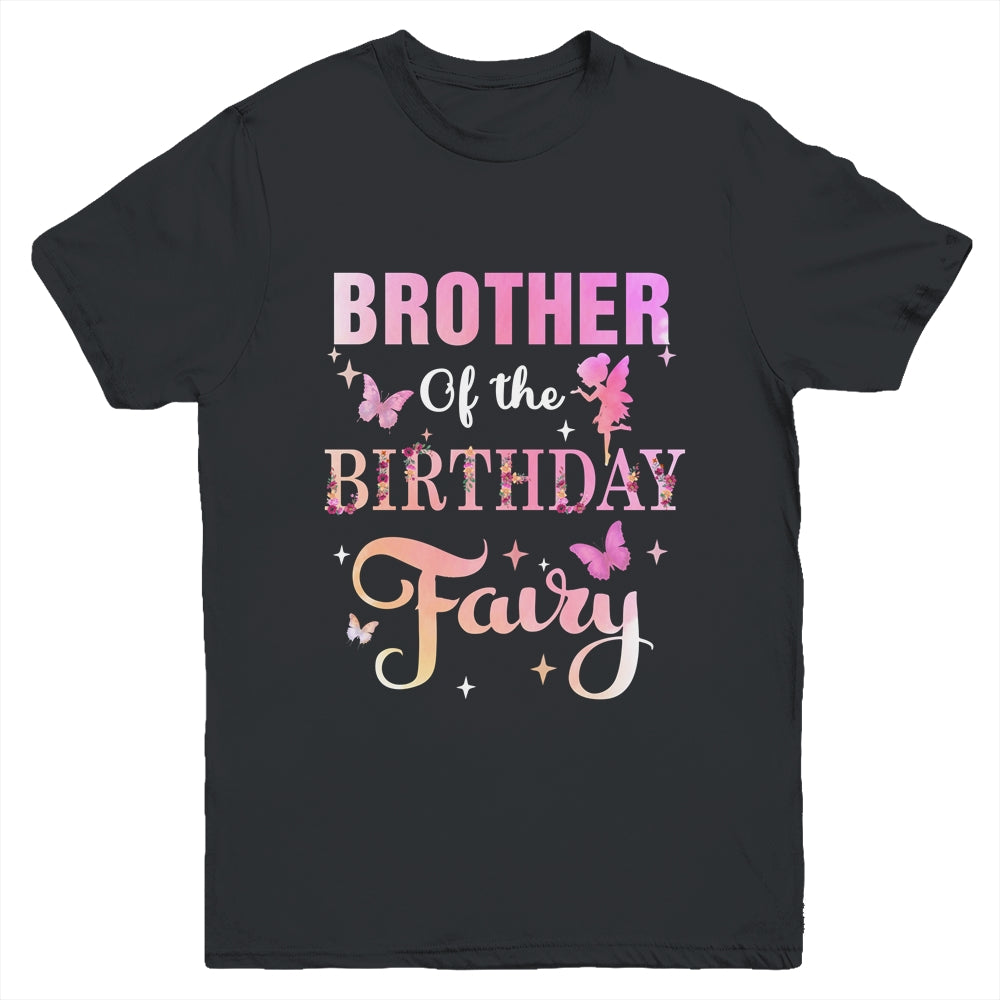 Brother Of The Birthday Fairy Princess Girl Party Decoration Youth Shirt | teecentury