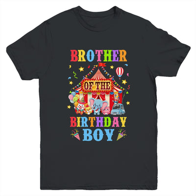 Brother Of The Birthday For Boy Circus Carnival Theme Party Youth Shirt | teecentury