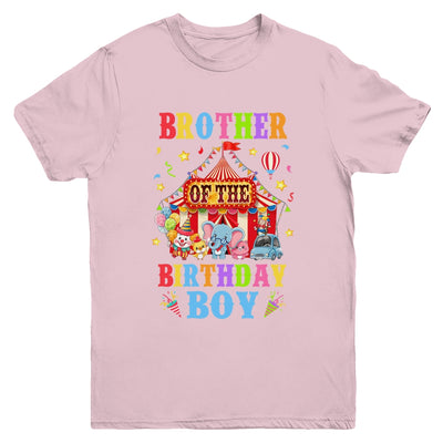 Brother Of The Birthday For Boy Circus Carnival Theme Party Youth Shirt | teecentury