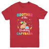 Brother Of The Birthday Girl Capybara Bday Party Family Youth Shirt | teecentury